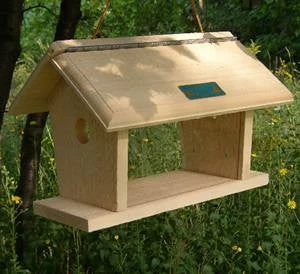 Wooden Bluebird Feeder-Hang Or Post-Mount 4 Wooden Bluebird Feeder-Hang Or Post-Mount - Image 2