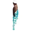 Aqua Capiz Bent Leaf Wind Chime 1 Aqua Capiz Bent Leaf Wind Chime -Koziol Houses Shop Aqua Capiz Bent Leaf Wind Chime 621db397 308a 4d27 9fa0 b224f1304530