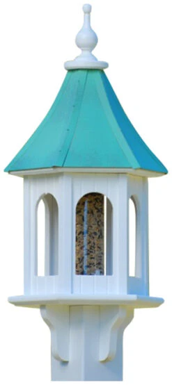 Copper Roof Gazebo Bird Feeder - 28x10 -Koziol Houses Shop BF 10 PC