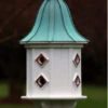 Copper Roof Dovecote Birdhouse 36x14 Ribbon Detail- 8 Portals -Koziol Houses Shop BH14 8CP PC 20CURLY 727371a9 3cf2 470c 90be c032f9dd5ca0