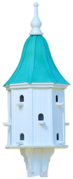 Copper Roof Dovecote Birdhouse 42x16 -Koziol Houses Shop BH16 12 PC BELL