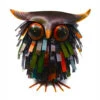 Spiky Owl Sculpture -Koziol Houses Shop BLUEA228