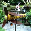 Aviator Spike The Dog Whirligig W/Pole -Koziol Houses Shop BLUEG340