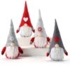 Holiday Gnomes With LED Nose- Set/4 -Koziol Houses Shop Bean Bag Gnomes with LED