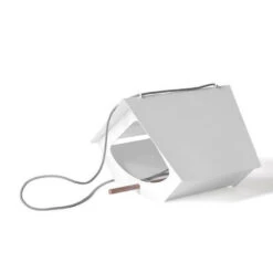 Beekman Fly-Thru Bird Feeder -Koziol Houses Shop Beekman Bird Feeder white