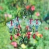 Chandelier Hummingbird Feeder -Koziol Houses Shop Chandelier Glass Hummingbird Feeder