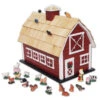 Christmas Barn Advent Calendar -Koziol Houses Shop Christmas barn advent calendar