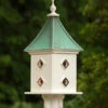 Copper Roof Birdhouse 28x12- 8 Portals -Koziol Houses Shop Copper Roof Birdhouse 28x12 portals