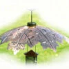 Bird Feeder Weather Guard-Brushed Copper -Koziol Houses Shop Copper leaf weather shield