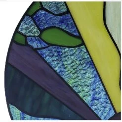 Earth Elements Stained Glass Panel 8 Earth Elements Stained Glass Panel -Koziol Houses Shop Earth Elements Stained Glass Panel detail 2