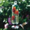 Hand Painted Hummingbird Feeder -Koziol Houses Shop Filigree Botanica hummingbird feeder