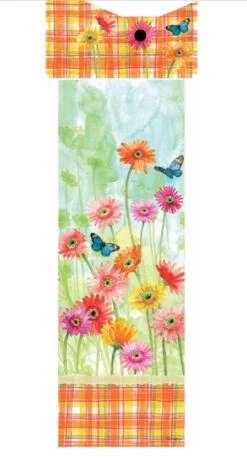 Birdhouse Art Poles 6 Ft. Post -Koziol Houses Shop GerberaDaisy4 sided artwork