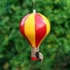Hot Air Balloon Large Capacity Bird Feeder -Koziol Houses Shop Hot Air Balloon Large Capacity Bird Feeder