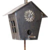 Hand Forged Birdhouse On Stake -Koziol Houses Shop IA Birdhouse stake