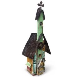 Large Church Birdhouses -Koziol Houses Shop Large Church Birdhouse Multi