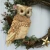 Large Handmade Owl Wall Decor -Koziol Houses Shop Large Sisal Owl Wall Decor