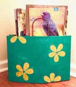 Large Metal Tote Wall Planter -Koziol Houses Shop Metal Tote Magazine Rack c