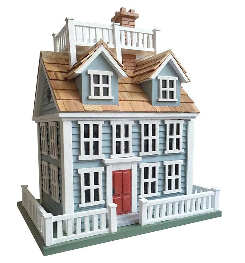 Nantucket Birdhouse- Two Nest 3 Nantucket Birdhouse- Two Nest