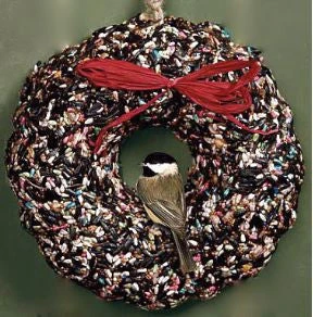 Large Bird Seed Wreath 3 Large Bird Seed Wreath