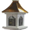 Copper Roof Bird Feeder Large Capacity With Post Mount -Koziol Houses Shop RW12 LCPS