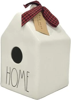 Ceramic Birdhouse- Rae Dunn Home -Koziol Houses Shop Rae Dunn Home Birhouse