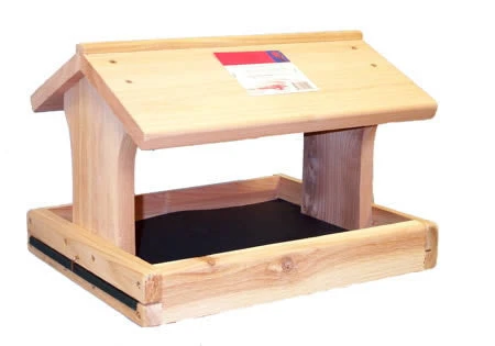 Fly-Thru Bird Feeder With Removable Tray 3 Fly-Thru Bird Feeder With Removable Tray