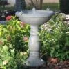 Country Gardens Tall Solar Fountain Birdbath 1 Country Gardens Tall Solar Fountain Birdbath -Koziol Houses Shop STI3022