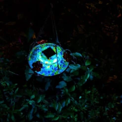 Solar Glass Hummingbird Feeder With Perch -Koziol Houses Shop Solar Hummingbird Feeder Top Fill