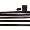 Universal Garden Pole Kit W/ Adapters 2 Universal Garden Pole Kit W/ Adapters -Koziol Houses Shop Universal Garden Pole w Flanges