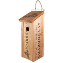 Wine Crate Birdhouse -Koziol Houses Shop Wine Bottle Birdhouse