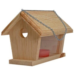 Wooden Bluebird Feeder- Small -Koziol Houses Shop Wooden Bluebird Feeder Small