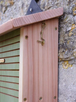 Craftsman Double Chamber Bat House -Koziol Houses Shop bat house detail side