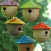 Ceramic Gourd Birdhouse -Koziol Houses Shop ceramic gourd birdhouses
