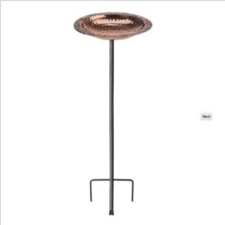 Solid Copper Staked Bird Bath- 2 Sizes -Koziol Houses Shop copper bird bath detail d0b92e18 d0b9 4817 a8c6 77ec1c2dde62