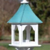 Copper Roof Bird Feeder - Square 28x10 -Koziol Houses Shop copper roof bird feeder vinyl pvc 28x10 square 2