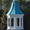 Copper Roof Bird Feeder Large Gazebo Style - 42x16 -Koziol Houses Shop copper roof bird feeder vinyl pvc 42x16 2
