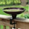 Hi-Rise Deck Mount Bird Bath -Koziol Houses Shop deck mount bird bath