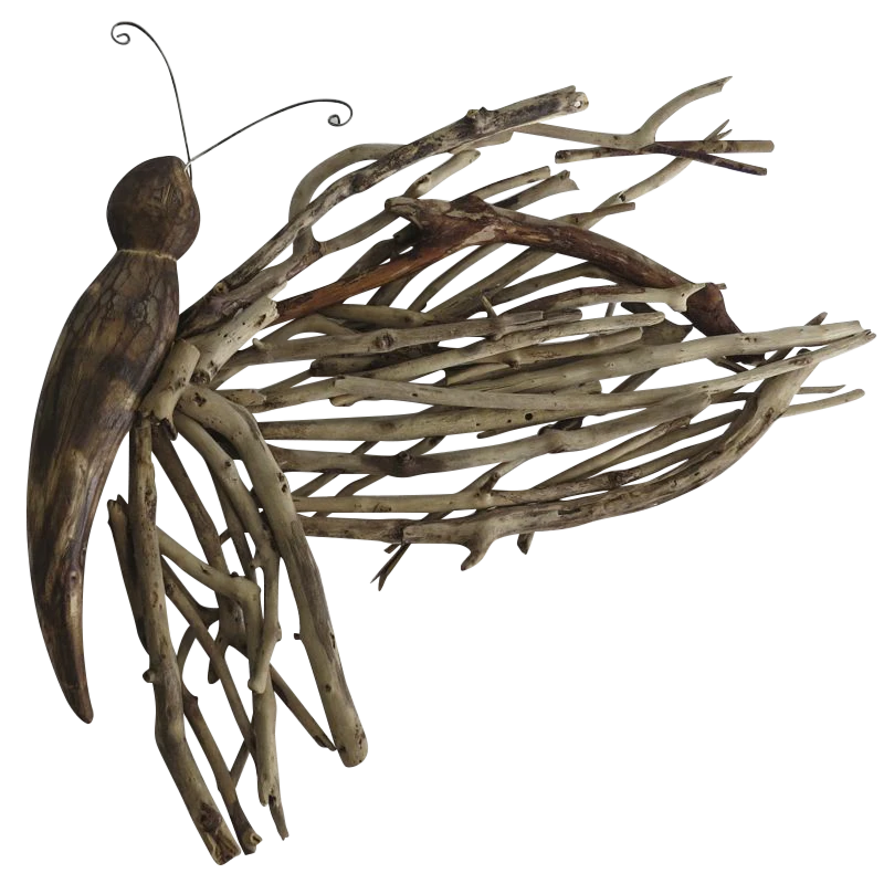 Large Driftwood Butterfly Wall Decor 3 Large Driftwood Butterfly Wall Decor