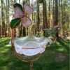 Hanging Dish Feeder/Mini Bath Stained Glass -Koziol Houses Shop hummingbird a621015a ad68 4f50 a1fc 506474453a56