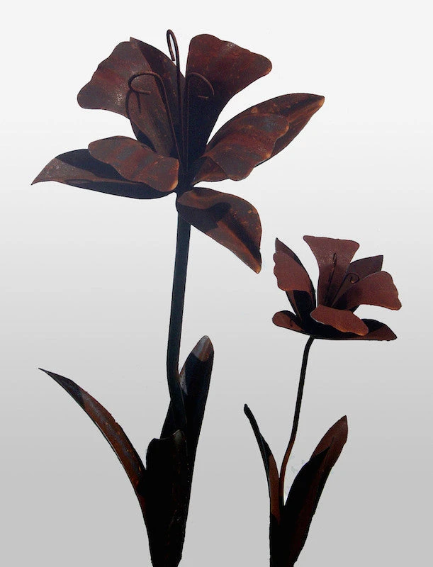 Huge Hand Forged Daffodils 3 Huge Hand Forged Daffodils