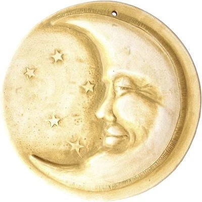 Moon Face Garden Plaque 3 Moon Face Garden Plaque