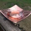 Solid Copper Deck-Mount Bird Bath -Koziol Houses Shop solid copper deck mount bird bath