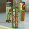 20" Vinyl Art Poles - 7 Designs -Koziol Houses Shop vinyl art poles 20 inch