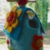 Felted Wool Birdhouse-Flower Power -Koziol Houses Shop wooly a213560a 5027 4aad 9176 b6c4313c048a